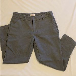 Dark gray, ankle crop, Merona work pants